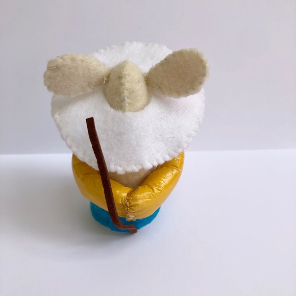 Summer Vacation Mouse Art Doll with Yellow Inner Tube Float - Picture 4 of 7